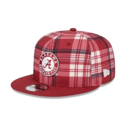Cheap Alabama Crimson Tide Plaid 9FIFTY Snapback Hat - KTGCaps - Baseball caps for various teams, purchased online at a discount Caps