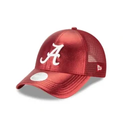 Store Alabama Crimson Tide Womens Holographic 9FORTY Trucker Hat - KTGCaps - Baseball caps for various teams, purchased online at a discount Caps