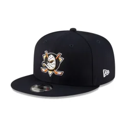 Outlet Anaheim Ducks Navy 9FIFTY Snapback Hat - KTGCaps - Baseball caps for various teams, purchased online at a discount Caps