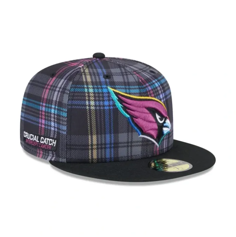 Sale Arizona Cardinals 2024 Crucial Catch 59FIFTY Fitted Hat - KTGCaps - Baseball caps for various teams, purchased online at a discount Caps