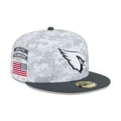 Shop Arizona Cardinals 2024 Salute to Service 59FIFTY Fitted Hat - KTGCaps - Baseball caps for various teams, purchased online at a discount Caps