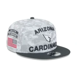 Clearance Arizona Cardinals 2024 Salute to Service 9FIFTY Snapback Hat - KTGCaps - Baseball caps for various teams, purchased online at a discount Caps