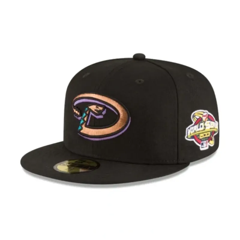 Cheap Arizona Diamondbacks 2001 World Series Wool 59FIFTY Fitted Hat - KTGCaps - Baseball caps for various teams, purchased online at a discount Caps