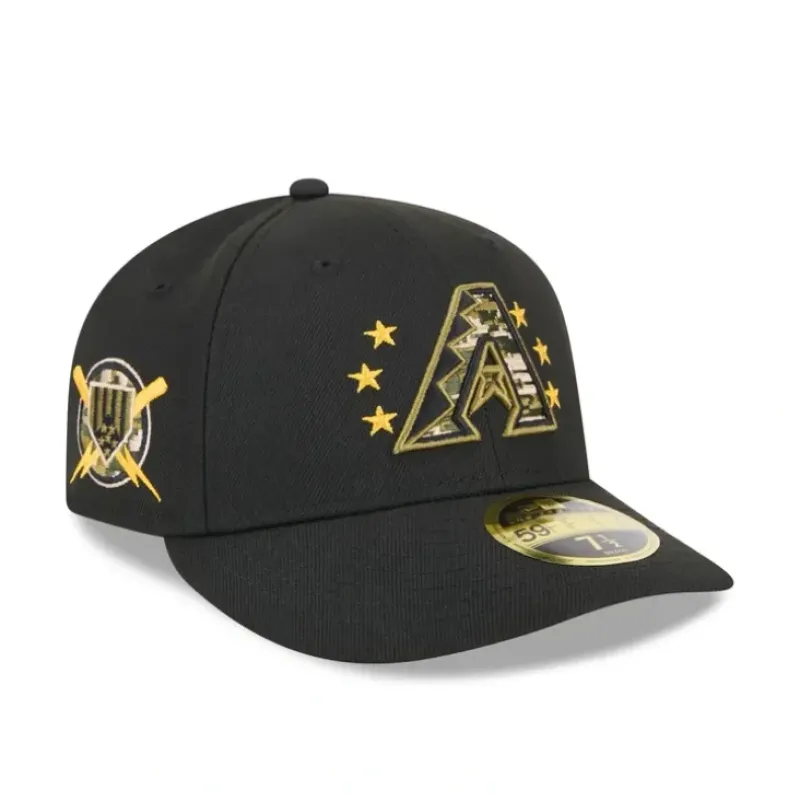 Online Arizona Diamondbacks Armed Forces Day 2024 Low Profile 59FIFTY Fitted - KTGCaps - Baseball caps for various teams, purchased online at a discount Caps