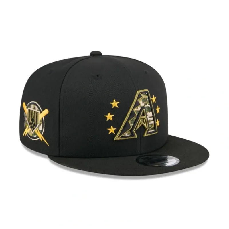 Cheap Arizona Diamondbacks Armed Forces Day 2024 9FIFTY Snapback Hat - KTGCaps - Baseball caps for various teams, purchased online at a discount Caps