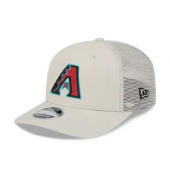 Best Sale Arizona Diamondbacks Canvas 9SEVENTY Trucker Hat - KTGCaps - Baseball caps for various teams, purchased online at a discount Caps