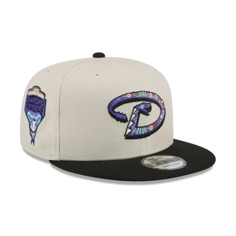 Cheap Arizona Diamondbacks Floral Fill 9FIFTY Snapback Hat - KTGCaps - Baseball caps for various teams, purchased online at a discount Caps