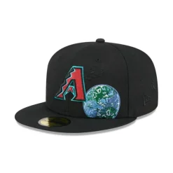 Online Arizona Diamondbacks Global 59FIFTY Fitted Hat - KTGCaps - Baseball caps for various teams, purchased online at a discount Caps
