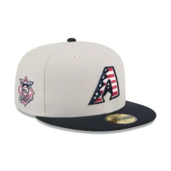 Discount Arizona Diamondbacks Independence Day 2024 59FIFTY Fitted Hat - KTGCaps - Baseball caps for various teams, purchased online at a discount Caps