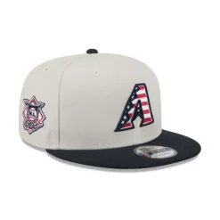 Clearance Arizona Diamondbacks Independence Day 2024 9FIFTY Snapback Hat - KTGCaps - Baseball caps for various teams, purchased online at a discount Caps