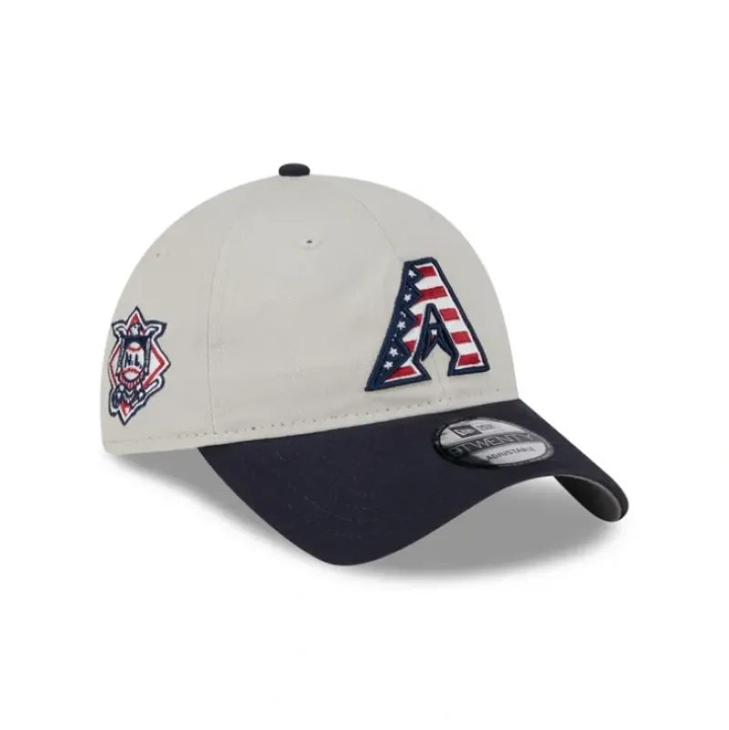 Best Sale Arizona Diamondbacks Independence Day 2024 9TWENTY Adjustable Hat - KTGCaps - Baseball caps for various teams, purchased online at a discount Caps