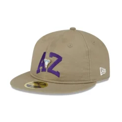 Store Arizona Diamondbacks Logo Pin Retro Crown 59FIFTY Fitted Hat - KTGCaps - Baseball caps for various teams, purchased online at a discount Caps