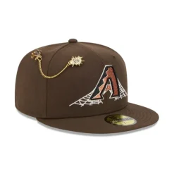 Clearance Arizona Diamondbacks Spider Pin 59FIFTY Fitted Hat - KTGCaps - Baseball caps for various teams, purchased online at a discount Caps