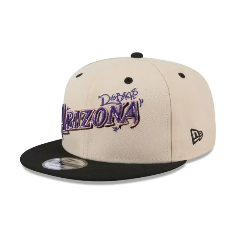 Outlet Arizona Diamondbacks Team Art 9FIFTY Snapback Hat - KTGCaps - Baseball caps for various teams, purchased online at a discount Caps