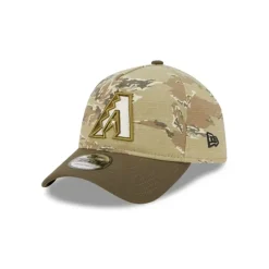 Sale Arizona Diamondbacks Tiger Camo 9FORTY AFrame Snapback Hat - KTGCaps - Baseball caps for various teams, purchased online at a discount Caps