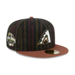 Best Sale Arizona Diamondbacks Vintage Herringbone 59FIFTY Fitted Hat - KTGCaps - Baseball caps for various teams, purchased online at a discount Caps