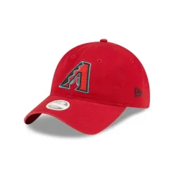 Clearance Arizona Diamondbacks Womens Core Classic Game 9TWENTY Adjustable Hat - KTGCaps - Baseball caps for various teams, purchased online at a discount Caps