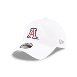 Outlet Arizona Wildcats White 9TWENTY Adjustable Hat - KTGCaps - Baseball caps for various teams, purchased online at a discount Caps