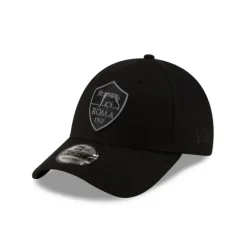 Shop AS Roma Black 9FORTY Snapback Hat - KTGCaps - Baseball caps for various teams, purchased online at a discount Caps