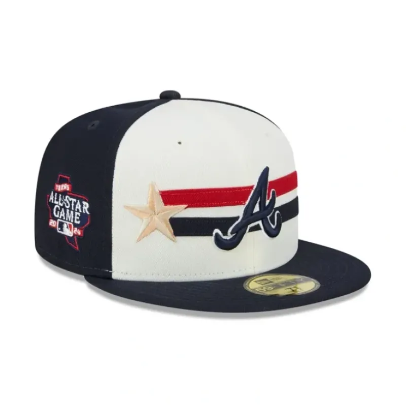 Online Atlanta Braves 2024 AllStar Game Workout 59FIFTY Fitted Hat - KTGCaps - Baseball caps for various teams, purchased online at a discount Caps
