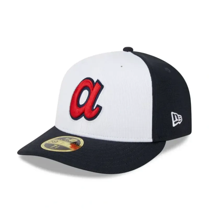 Store Atlanta Braves 2024 Batting Practice Low Profile 59FIFTY Fitted Hat - KTGCaps - Baseball caps for various teams, purchased online at a discount Caps