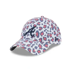 Cheap Atlanta Braves Active Animal Print Womens 9TWENTY Adjustable Hat - KTGCaps - Baseball caps for various teams, purchased online at a discount Caps