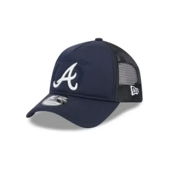 Best Atlanta Braves Fairway 9FORTY AFrame Snapback Hat - KTGCaps - Baseball caps for various teams, purchased online at a discount Caps
