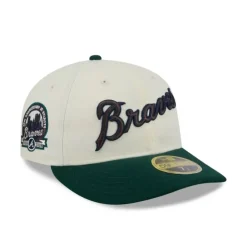 Online Atlanta Braves Forest Visor Retro Crown 59FIFTY Fitted Hat - KTGCaps - Baseball caps for various teams, purchased online at a discount Caps