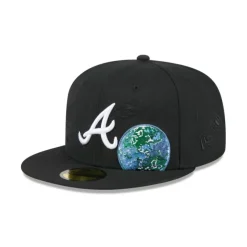 Sale Atlanta Braves Global 59FIFTY Fitted Hat - KTGCaps - Baseball caps for various teams, purchased online at a discount Caps