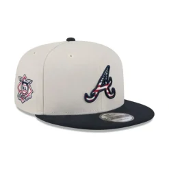 Online Atlanta Braves Independence Day 2024 9FIFTY Snapback Hat - KTGCaps - Baseball caps for various teams, purchased online at a discount Caps