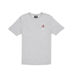 Online Atlanta Braves Logo Essentials Gray TShirt - KTGCaps - Baseball caps for various teams, purchased online at a discount Caps
