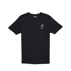 Best Sale Atlanta Braves Logo Essentials Black TShirt - KTGCaps - Baseball caps for various teams, purchased online at a discount Caps