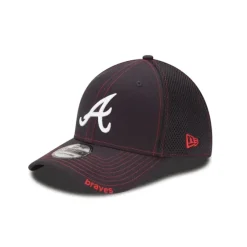 Sale Atlanta Braves NEO 39THIRTY Stretch Fit Hat - KTGCaps - Baseball caps for various teams, purchased online at a discount Caps