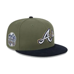 Cheap Atlanta Braves Olive Green 59FIFTY Fitted Hat - KTGCaps - Baseball caps for various teams, purchased online at a discount Caps