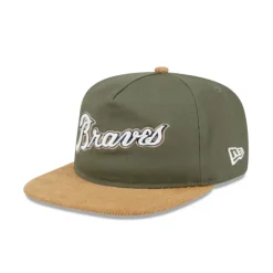 Best Atlanta Braves Olive Green Golfer Hat - KTGCaps - Baseball caps for various teams, purchased online at a discount Caps