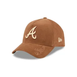 Cheap Atlanta Braves Ornamental Cord 9FORTY AFrame Snapback Hat - KTGCaps - Baseball caps for various teams, purchased online at a discount Caps