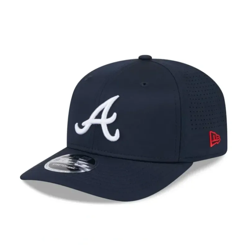 Store Atlanta Braves Perform 9SEVENTY StretchSnap Hat - KTGCaps - Baseball caps for various teams, purchased online at a discount Caps