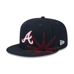 Cheap Atlanta Braves Solar Stars 59FIFTY Fitted Hat - KTGCaps - Baseball caps for various teams, purchased online at a discount Caps