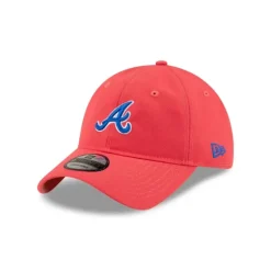 Clearance Atlanta Braves Spring Colorway 9TWENTY Adjustable Hat - KTGCaps - Baseball caps for various teams, purchased online at a discount Caps