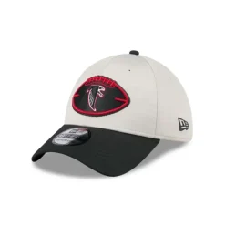 Shop Atlanta Falcons 2024 Historic Sideline 39THIRTY Stretch Fit Hat - KTGCaps - Baseball caps for various teams, purchased online at a discount Caps