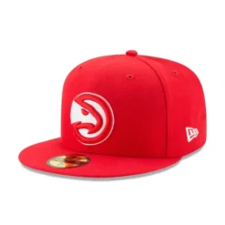 Flash Sale Atlanta Hawks Team Color 59FIFTY Fitted Hat - KTGCaps - Baseball caps for various teams, purchased online at a discount Caps