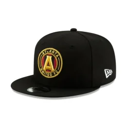 Shop Atlanta United FC Black 9FIFTY Snapback Hat - KTGCaps - Baseball caps for various teams, purchased online at a discount Caps