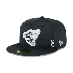 Best Sale Baltimore Orioles 2024 Clubhouse Black 59FIFTY Fitted Hat - KTGCaps - Baseball caps for various teams, purchased online at a discount Caps