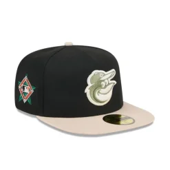 Cheap Baltimore Orioles Canvas 59FIFTY AFrame Fitted Hat - KTGCaps - Baseball caps for various teams, purchased online at a discount Caps