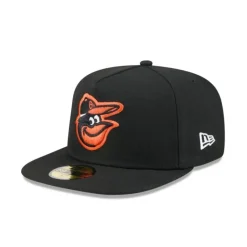 Shop Baltimore Orioles 59FIFTY AFrame Fitted Hat - KTGCaps - Baseball caps for various teams, purchased online at a discount Caps