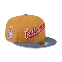 Best Sale Baltimore Orioles Panama Tan 9FIFTY Snapback Hat - KTGCaps - Baseball caps for various teams, purchased online at a discount Caps