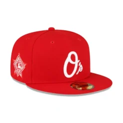 Cheap Baltimore Orioles Sidepatch Red 59FIFTY Fitted Hat - KTGCaps - Baseball caps for various teams, purchased online at a discount Caps