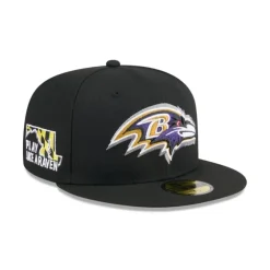 Discount Baltimore Ravens 2024 Draft 59FIFTY Fitted Hat - KTGCaps - Baseball caps for various teams, purchased online at a discount Caps