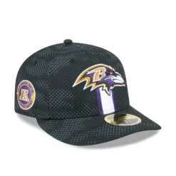 Outlet Baltimore Ravens 2024 Sideline Low Profile 59FIFTY Fitted Hat - KTGCaps - Baseball caps for various teams, purchased online at a discount Caps