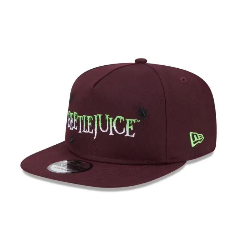 Clearance Beetlejuice Say It Three Golfer Hat - KTGCaps - Baseball caps for various teams, purchased online at a discount Caps
